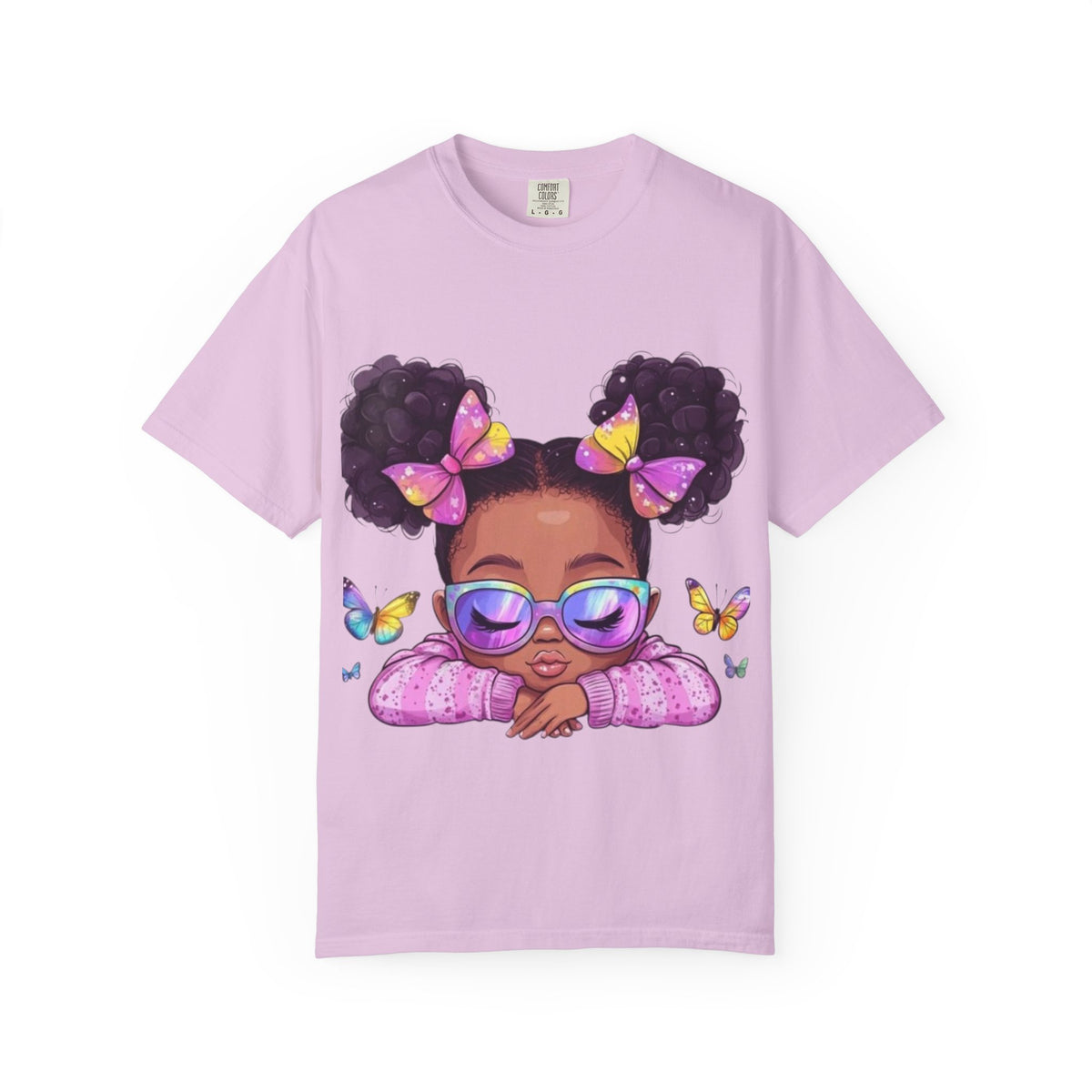 girls butterfly graphic tee