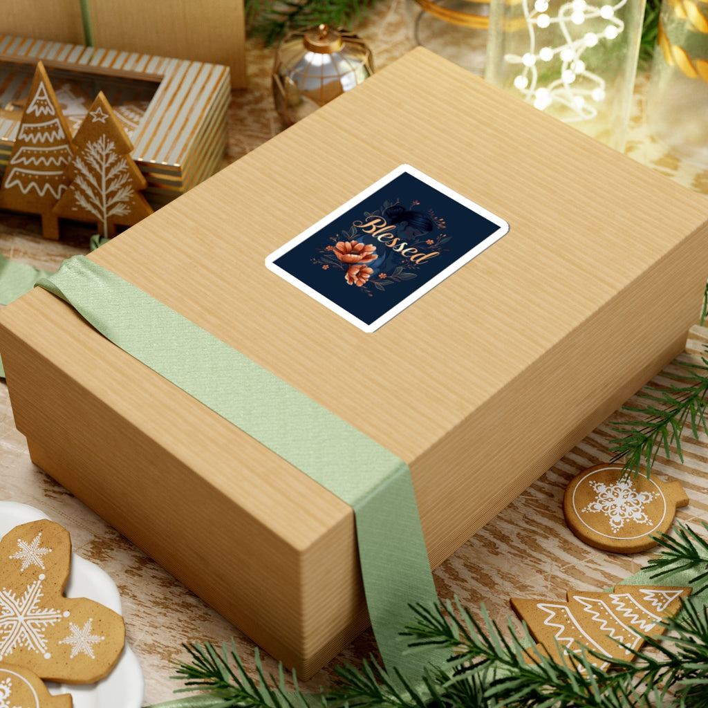 MENTALLY 00 Kiss-Cut Stickers | Ultra-Condensed Grotesk, Minimal Text