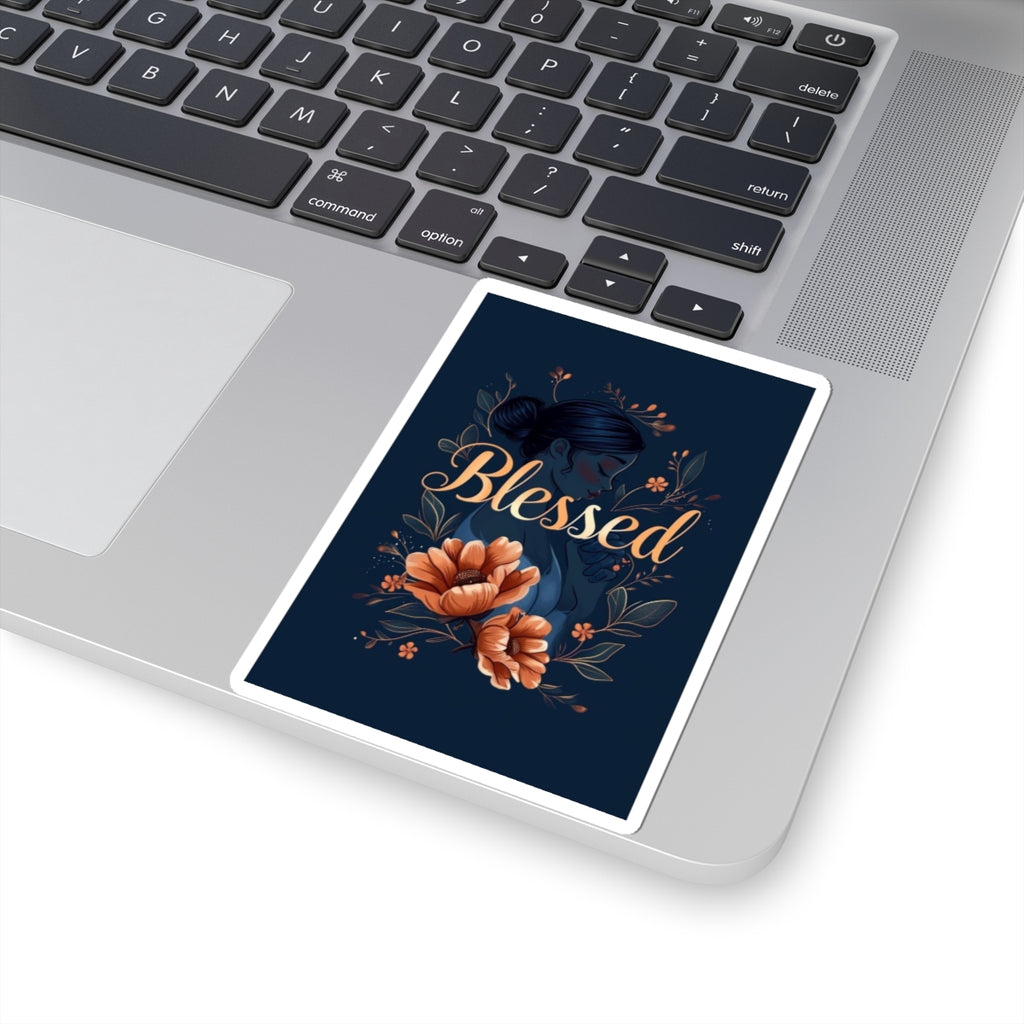 MENTALLY 00 Kiss-Cut Stickers | Ultra-Condensed Grotesk, Minimal Text