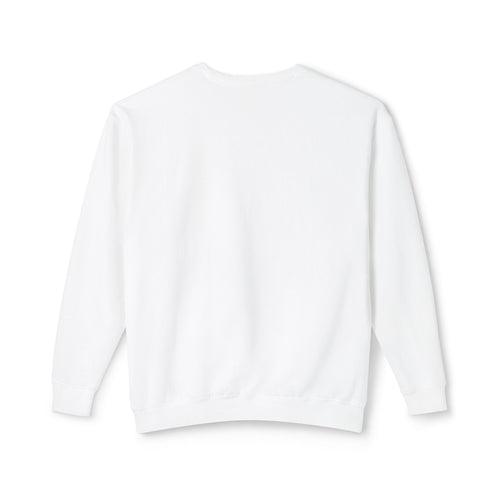 Butterfly Face Crewneck Sweatshirt — Pink Butterfly Art Graphic