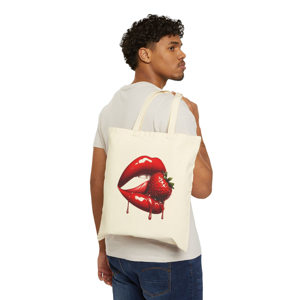 MENTALLY 00 Tote | Ultra-Condensed Grotesk, Minimal Text Streetwear
