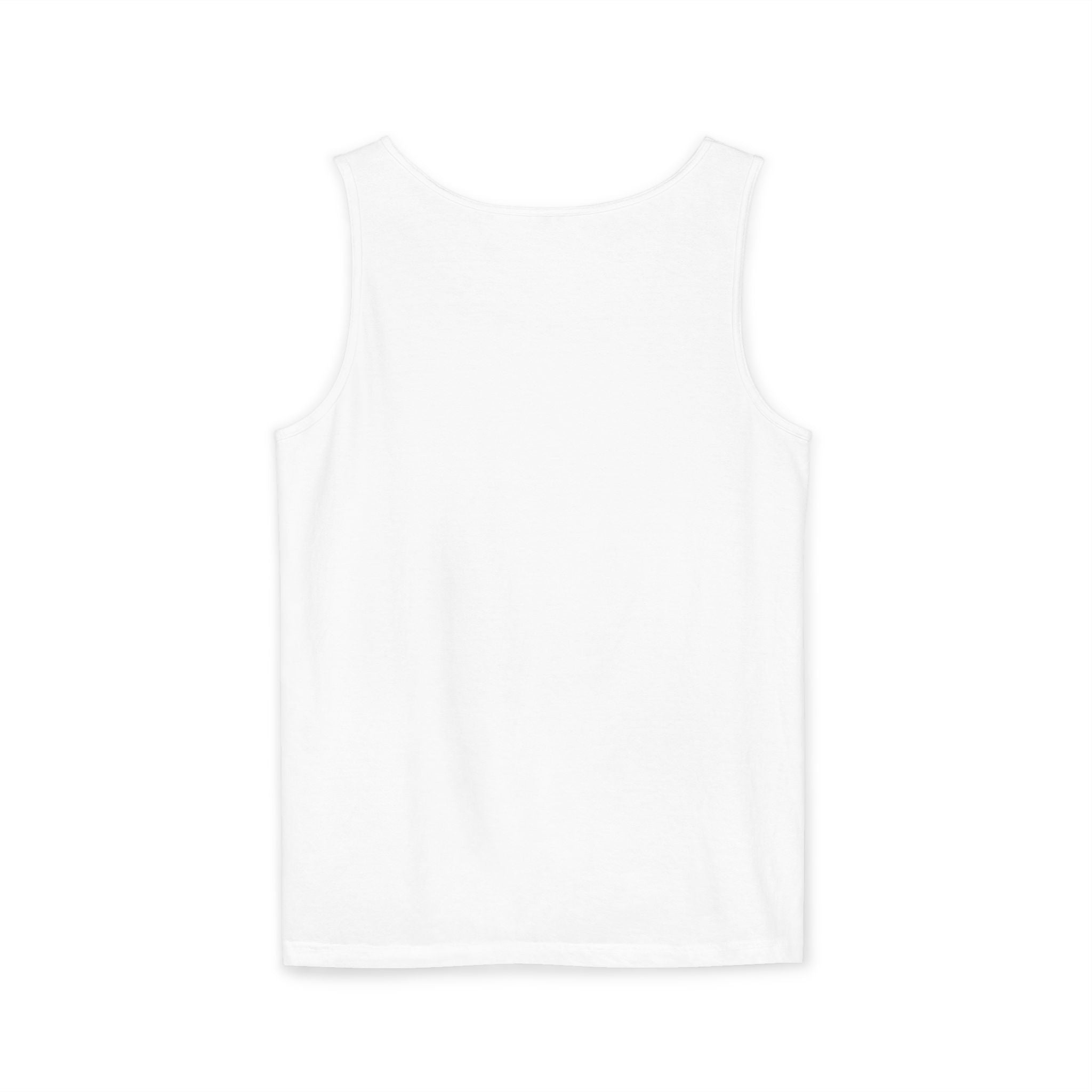 Tropical Palm Beach Tank Top — Sunset Palm Tree Graphic Tank