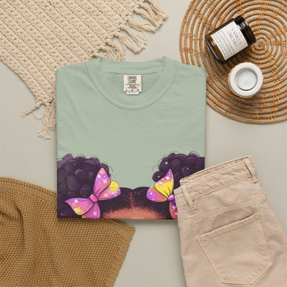 girls butterfly graphic tee